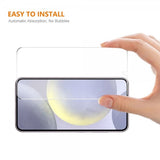 ENKAY Samsung Galaxy S24 Plus Skjermbeskytter Monteringsramme Easy Install