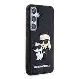 Karl Lagerfeld Samsung Galaxy S24 3D Rubber Karl & Choupette Svart