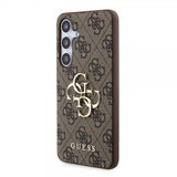 Guess Samsung Galaxy S24 4G Metal Logo Brun