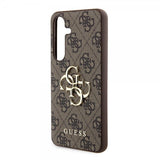 Guess Samsung Galaxy S24 4G Metal Logo Brun