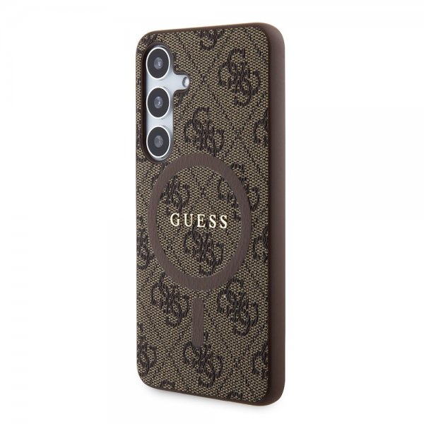 Guess Samsung Galaxy S24 4G Pattern MagSafe Brun