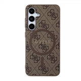 Guess Samsung Galaxy S24 4G Pattern MagSafe Brun