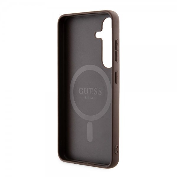 Guess Samsung Galaxy S24 4G Pattern MagSafe Brun