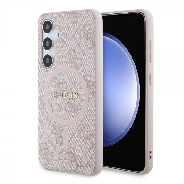 Guess Samsung Galaxy S24 4G Pattern MagSafe Rosa