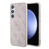 Guess Samsung Galaxy S24 4G Pattern MagSafe Rosa