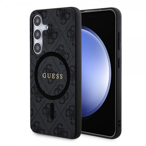 Guess Samsung Galaxy S24 4G Pattern MagSafe Svart