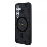 Guess Samsung Galaxy S24 4G Pattern MagSafe Svart