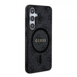Guess Samsung Galaxy S24 4G Pattern MagSafe Svart