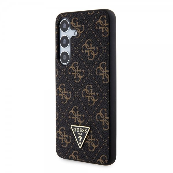 Guess Samsung Galaxy S24 4G Print Grained Svart