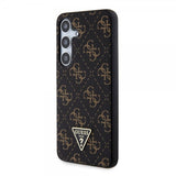 Guess Samsung Galaxy S24 4G Print Grained Svart