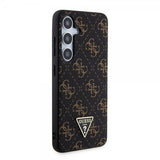 Guess Samsung Galaxy S24 4G Print Grained Svart