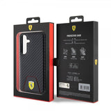 Ferrari Samsung Galaxy S24 Carbon & Stripe Svart