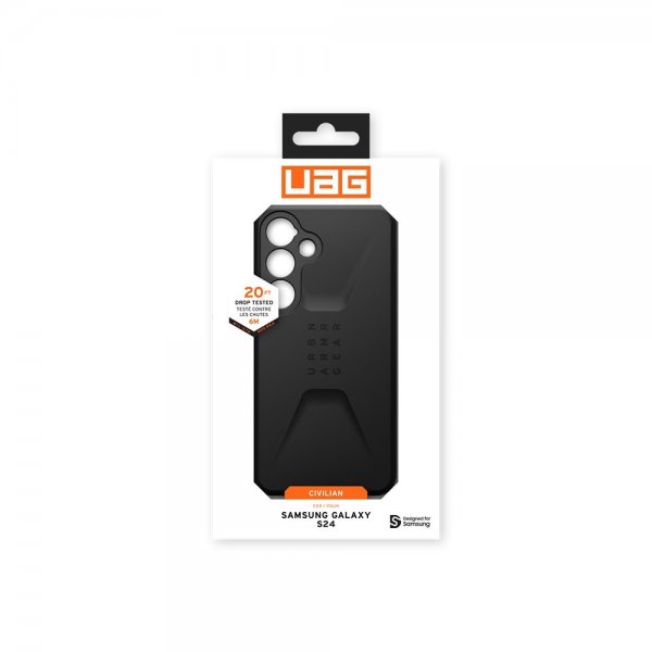 Urban Armor Gear (UAG) Samsung Galaxy S24 Deksel Civilian Svart