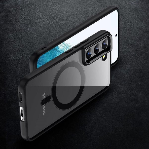 Samsung Galaxy S24 Deksel Farget Kant MagSafe Svart
