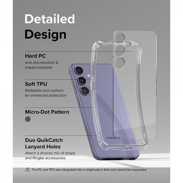 Ringke Samsung Galaxy S24 Fusion Clear