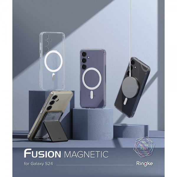 Ringke Samsung Galaxy S24 Fusion Magnetic Clear