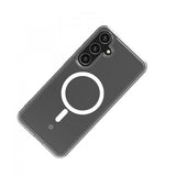 Celly Samsung Galaxy S24 Deksel GELSKINMAG MagSafe Transparent