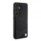 BMW Samsung Galaxy S24 Genuine Leather Textured Svart
