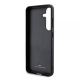 BMW Samsung Galaxy S24 Genuine Leather Textured Svart