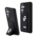 Karl Lagerfeld Samsung Galaxy S24 Grip & Stand Saffiano Svart