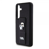 Karl Lagerfeld Samsung Galaxy S24 Grip & Stand Saffiano Svart