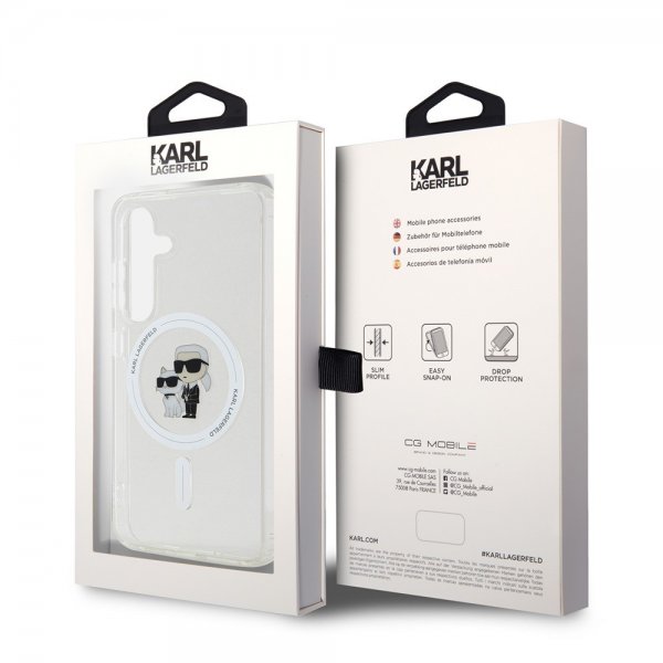 Karl Lagerfeld Samsung Galaxy S24 Ikonik MagSafe Transparent