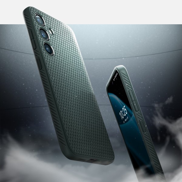 Spigen Samsung Galaxy S24 Deksel Liquid Air Abyss Green