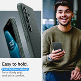 Spigen Samsung Galaxy S24 Deksel Liquid Air Abyss Green