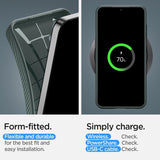 Spigen Samsung Galaxy S24 Deksel Liquid Air Abyss Green