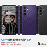 Spigen Samsung Galaxy S24 Deksel Liquid Air Deep Purple