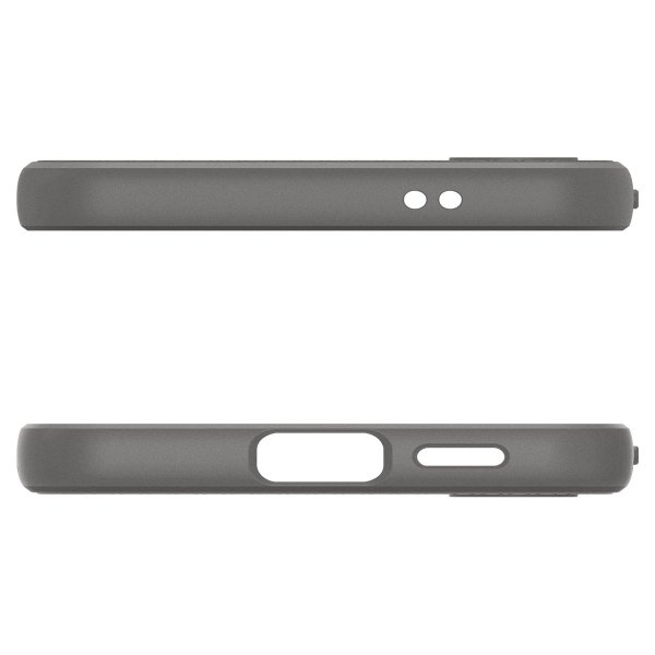Spigen Samsung Galaxy S24 Deksel Liquid Air Marble Grey