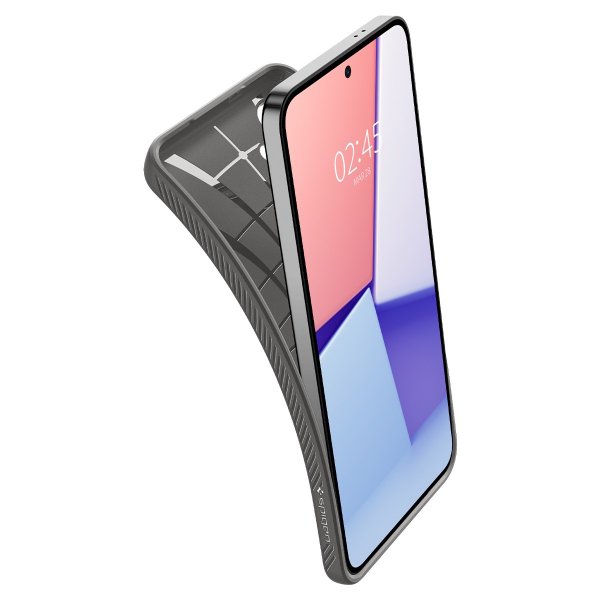 Spigen Samsung Galaxy S24 Deksel Liquid Air Marble Grey