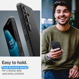 Spigen Samsung Galaxy S24 Deksel Liquid Air Matte Black