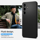 Spigen Samsung Galaxy S24 Deksel Liquid Air Matte Black