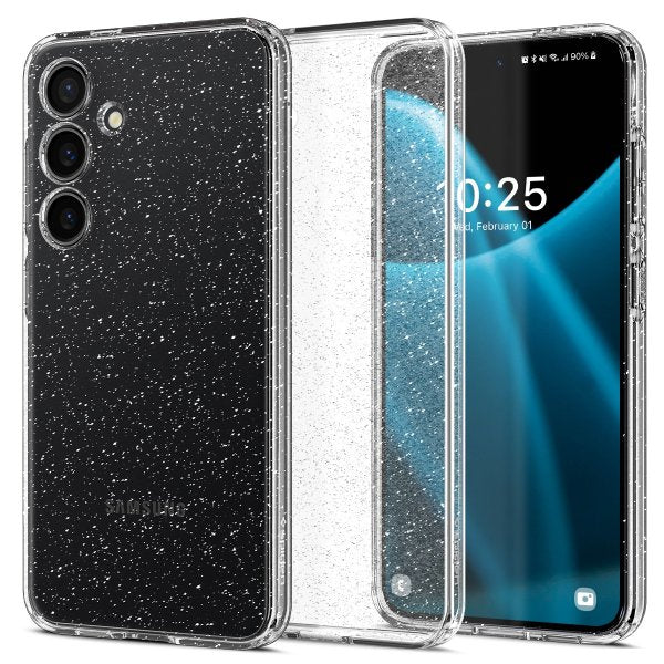 Spigen Samsung Galaxy S24 Deksel Liquid Crystal Glitter Crystal Quartz
