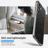Spigen Samsung Galaxy S24 Deksel Liquid Crystal Glitter Crystal Quartz