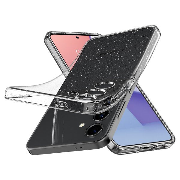 Spigen Samsung Galaxy S24 Deksel Liquid Crystal Glitter Crystal Quartz