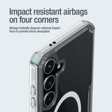 Nillkin Samsung Galaxy S24 Deksel Nature Pro Series MagSafe Transparent