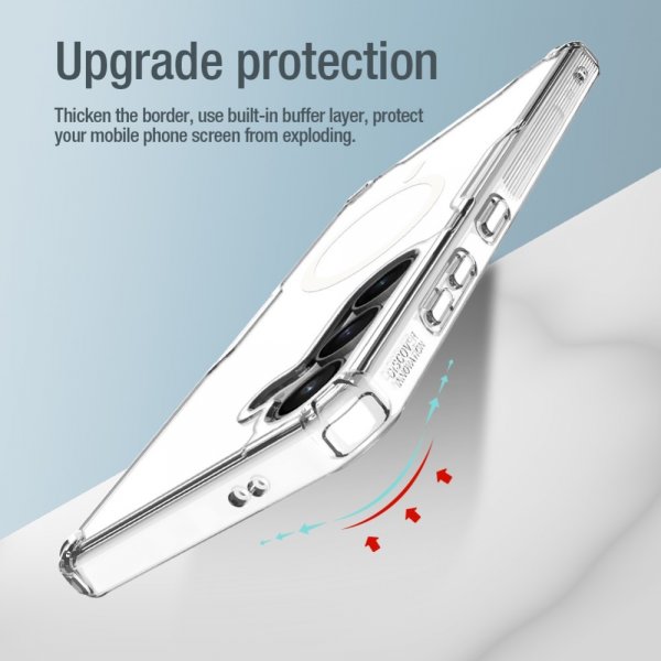 Nillkin Samsung Galaxy S24 Deksel Nature Pro Series MagSafe Transparent