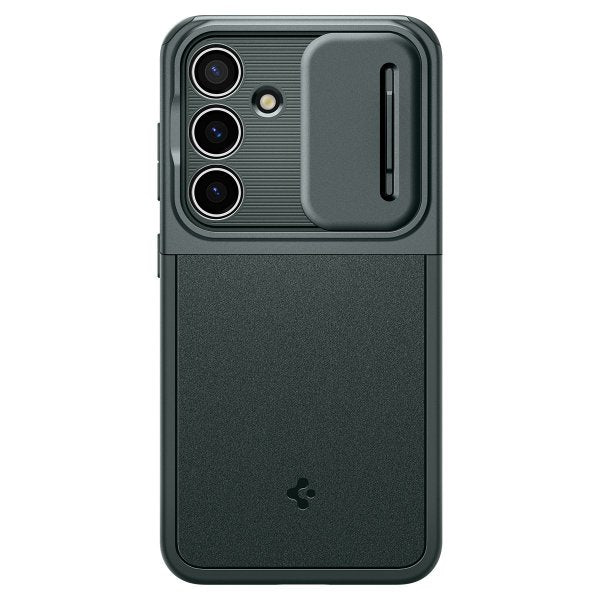 Spigen Samsung Galaxy S24 Deksel Optik Armor Abyss Green