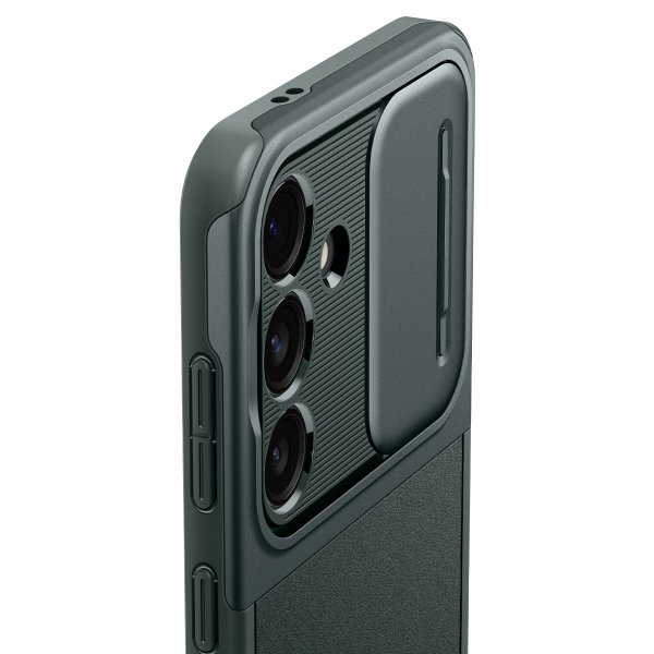 Spigen Samsung Galaxy S24 Deksel Optik Armor Abyss Green