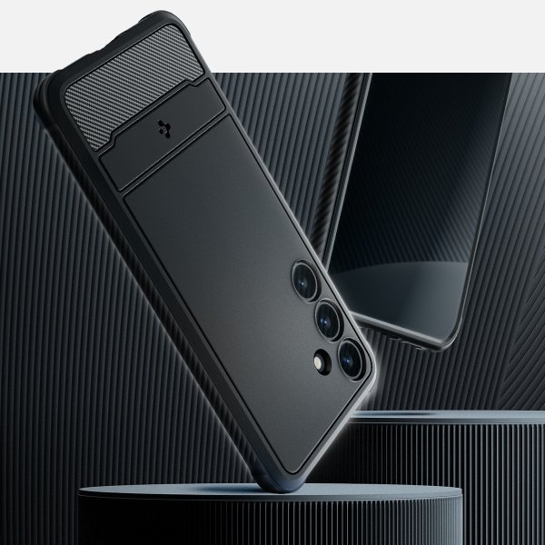 Spigen Samsung Galaxy S24 Deksel Rugged Armor Matte Black