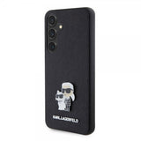 Karl Lagerfeld Samsung Galaxy S24 Saffiano Karl & Choupette Svart