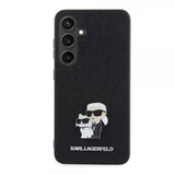 Karl Lagerfeld Samsung Galaxy S24 Saffiano Karl & Choupette Svart