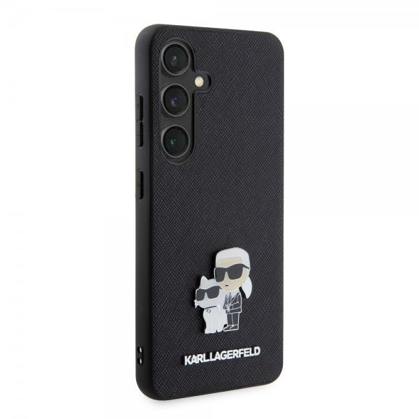 Karl Lagerfeld Samsung Galaxy S24 Saffiano Karl & Choupette Svart