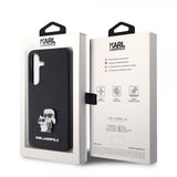 Karl Lagerfeld Samsung Galaxy S24 Saffiano Karl & Choupette Svart