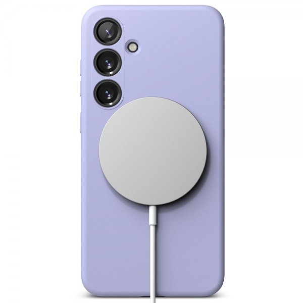 Ringke Samsung Galaxy S24 Silicone Magnetic Lavendel