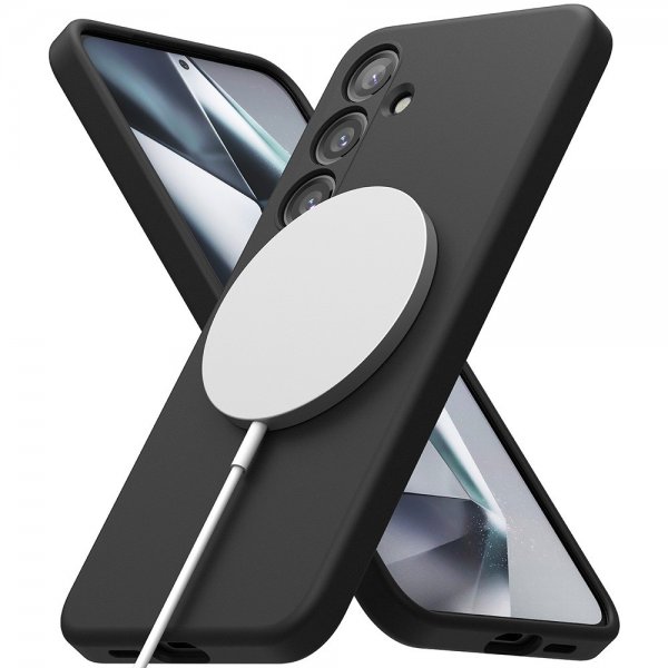 Ringke Samsung Galaxy S24 Silicone Magnetic Svart
