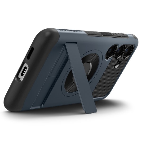 Spigen Samsung Galaxy S24 Deksel Slim Armor MagFit Metal Slate