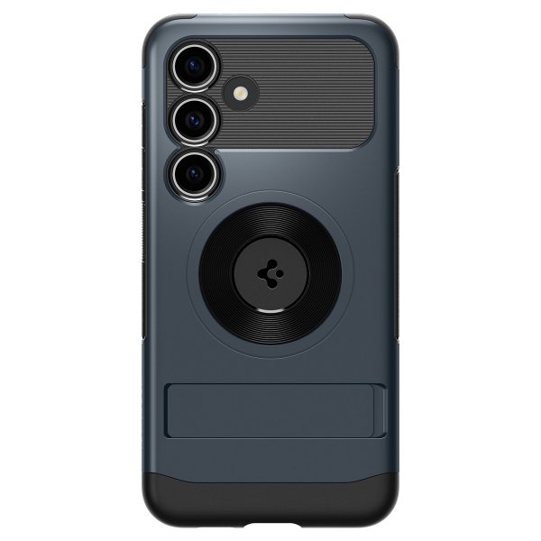 Spigen Samsung Galaxy S24 Deksel Slim Armor MagFit Metal Slate